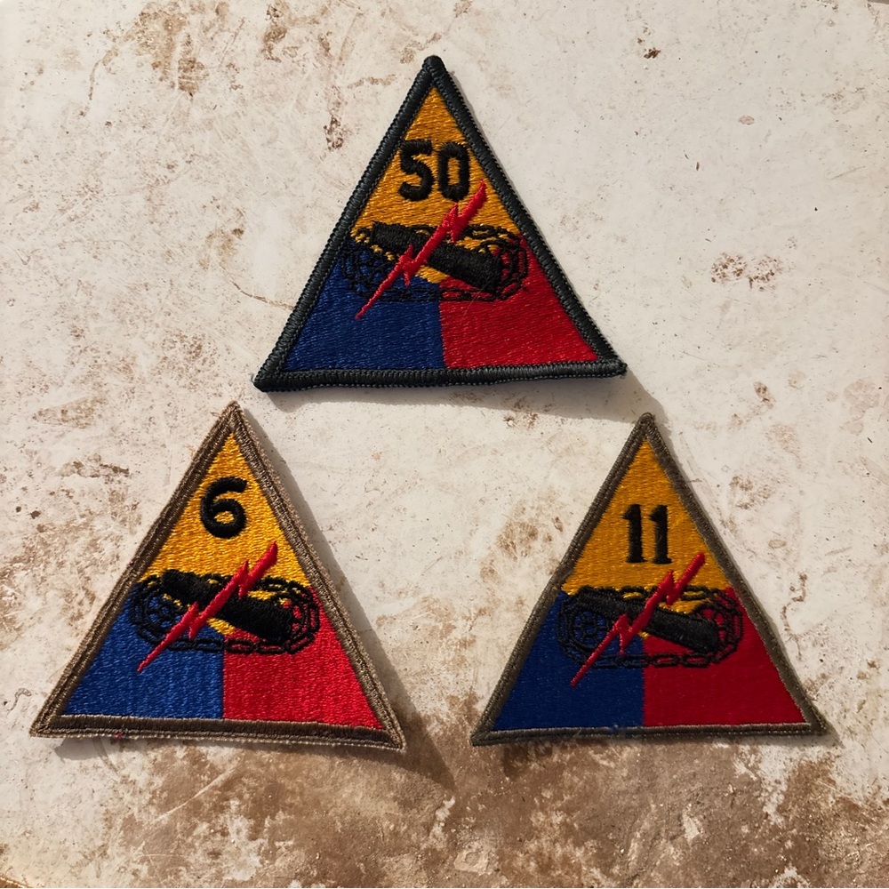Vintage Multicolor Military Patches